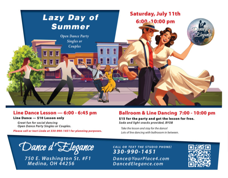 July Poster 2026 DancedElegance